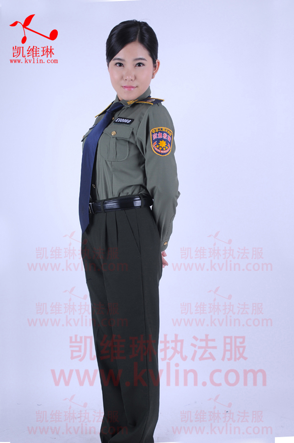 矿山救护制服女士制式长袖衬衣
